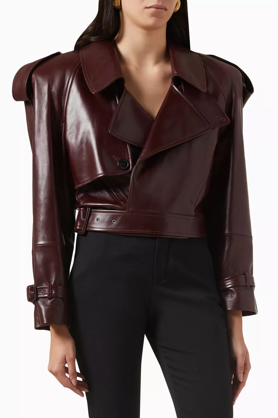 Women’s Faux Leather Biker Jacket