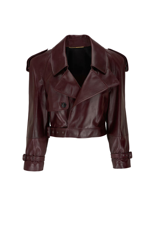 Women’s Faux Leather Biker Jacket