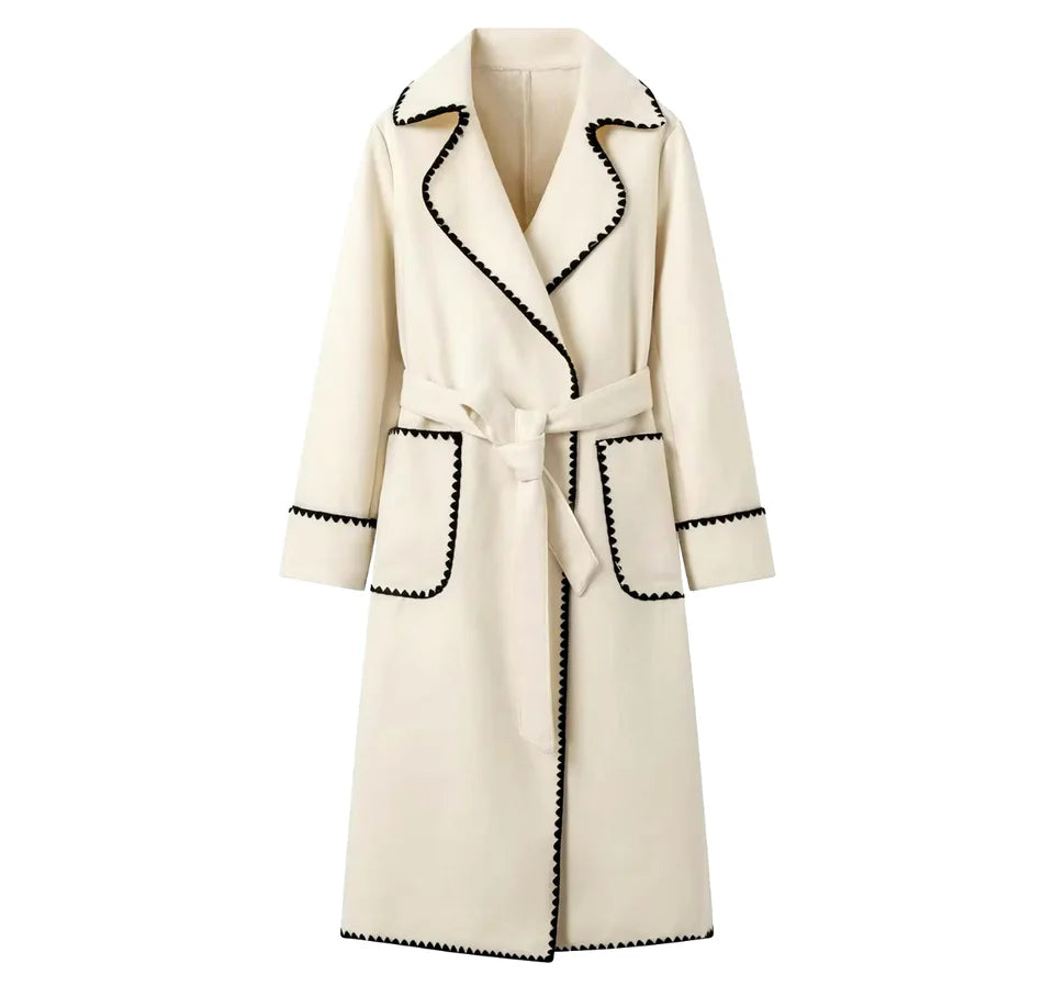 Women’s Belted Overcoat