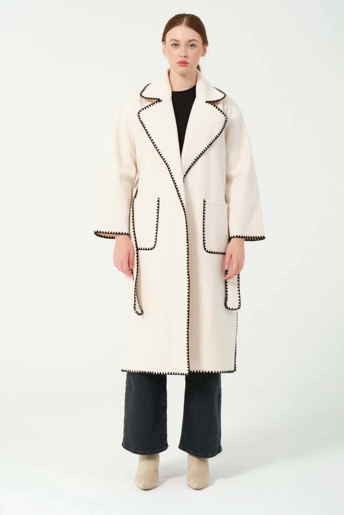 Women’s Belted Overcoat