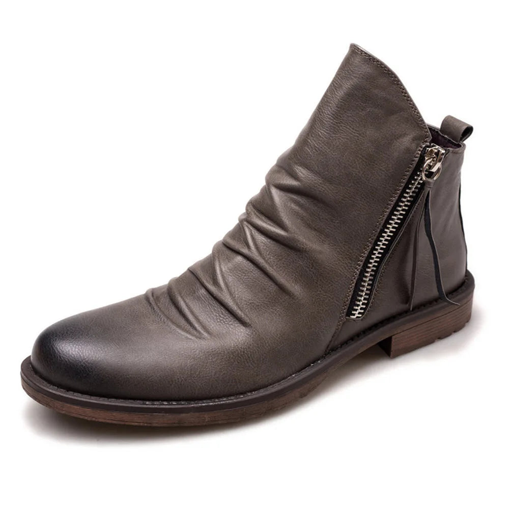 Carmichael Leather Chelsea Boots