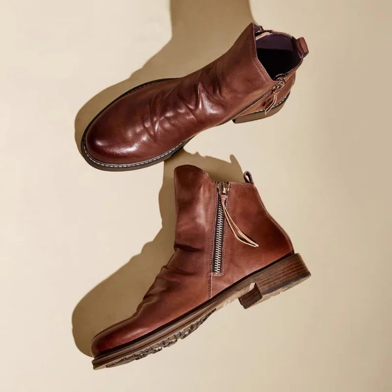 Carmichael Leather Chelsea Boots