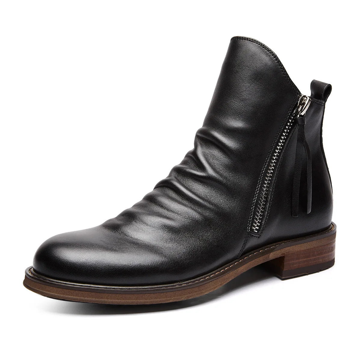 Carmichael Leather Chelsea Boots